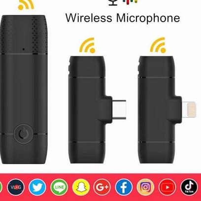 Limited Product--Mic Wireless Clip On TIpe M9 Mic Clip On Mic Wireless Lapel Microphone HP Microphon