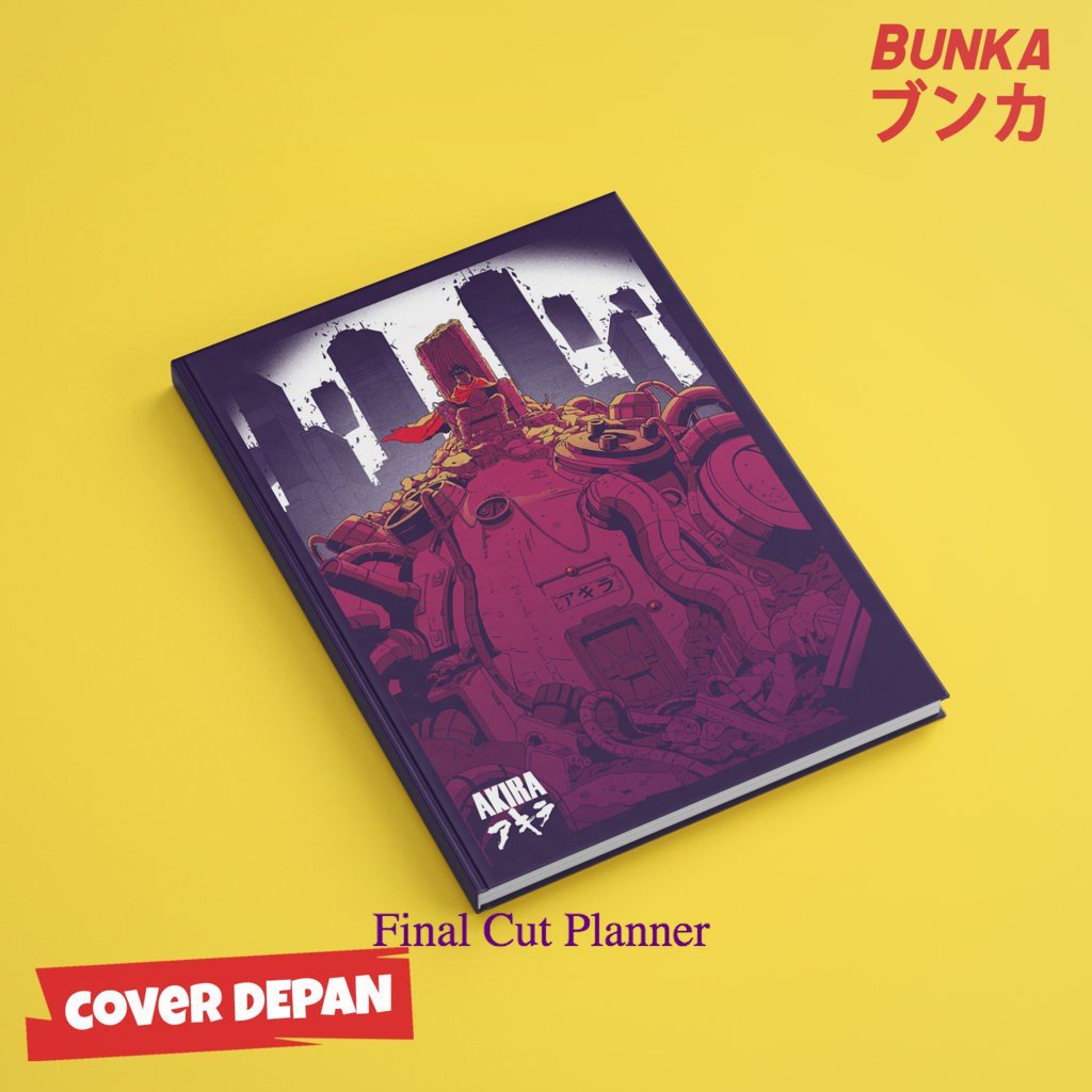 

Notebook Anime Akira 5A Hardcover A5 Buku Tulis Catatan Note Agenda Planner Jurnal .