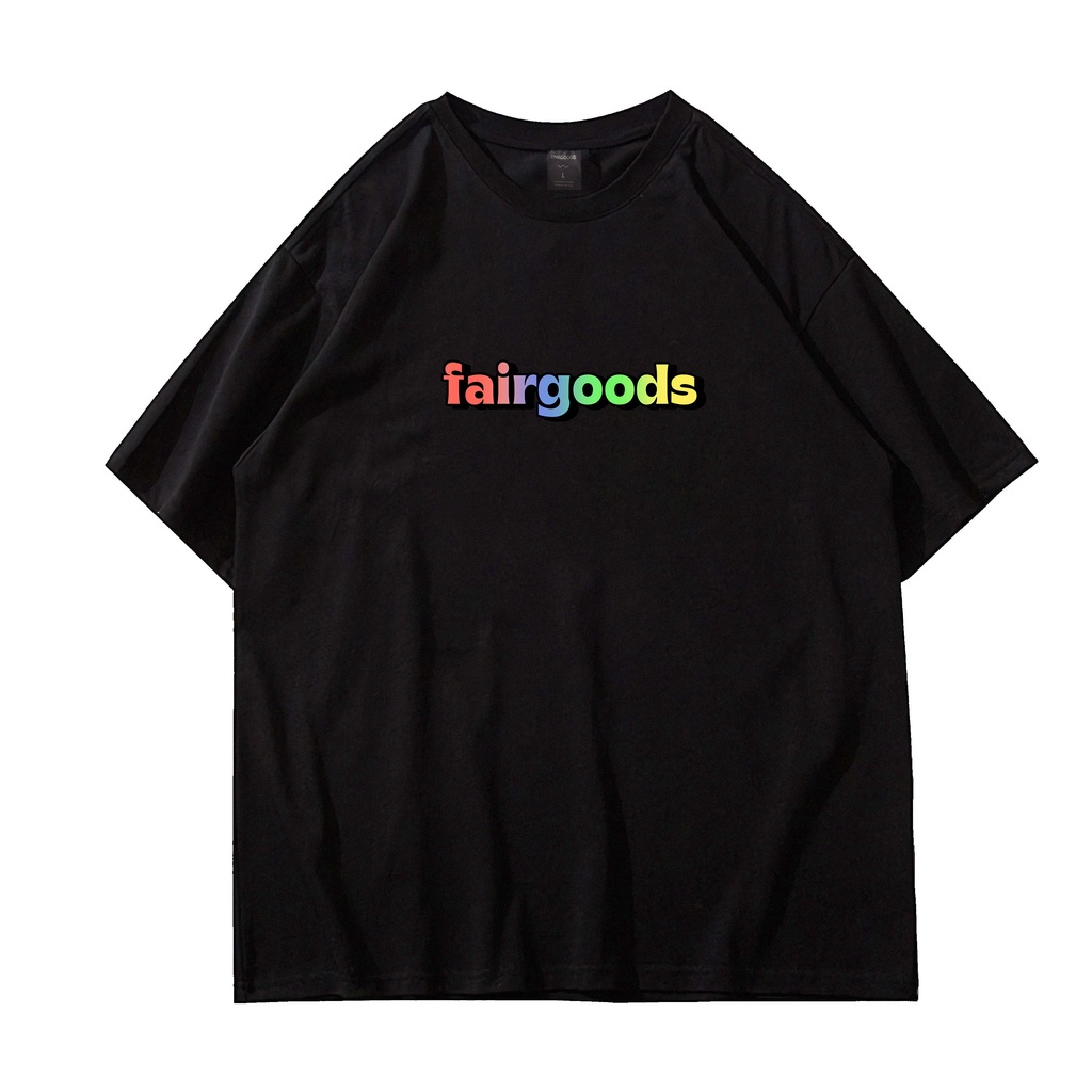 Fairgoods Kaos Oversize - Fairgoods Shadow - Hitam
