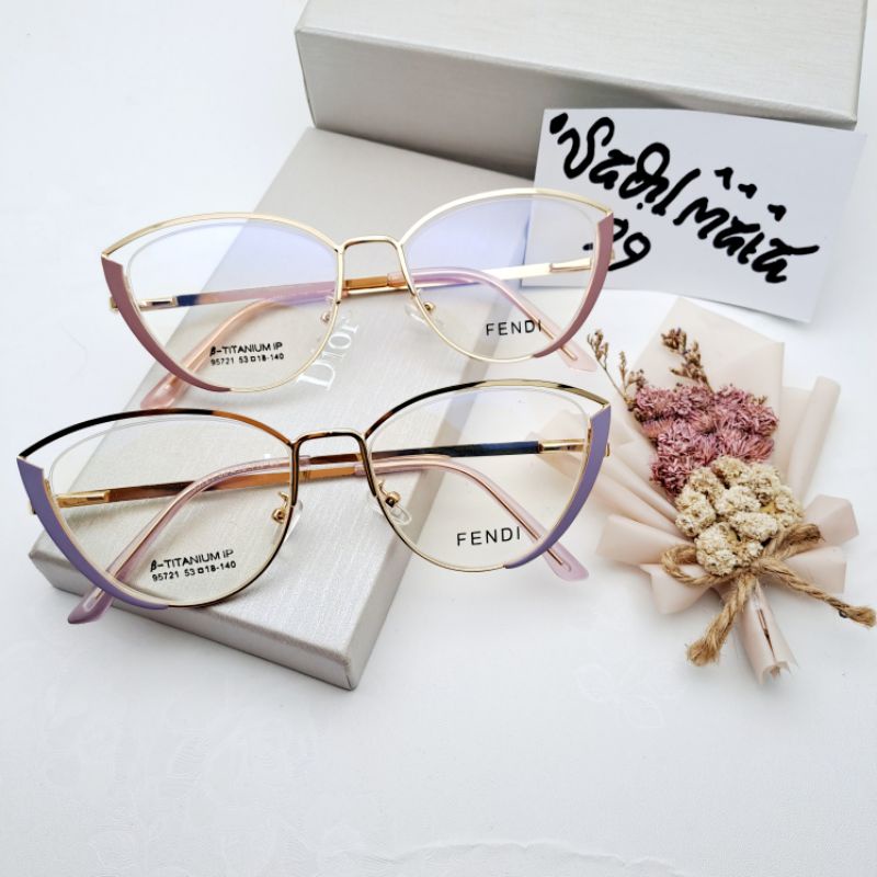 Kacamata cat eye | Kacamata wanita | Kacamata photocromic | Kacamata antiradiasi | Kacamata 95721 | 