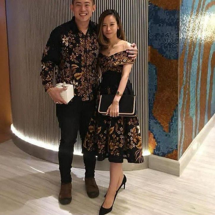 Best Product gaun pesta couple -dress batik premium - couple batik terbaru - dress pesta mewah - dre