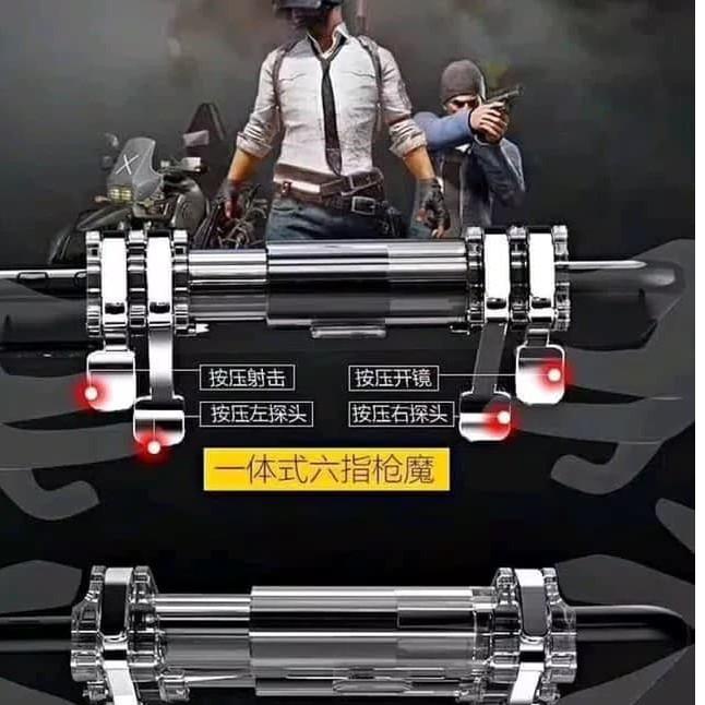 COD  8.8 ♥ JELLEID ♥ Pubg K9 Universe L1 R1 Fast Fire Button Klik Trigger Tombol Game Chicken Dinner