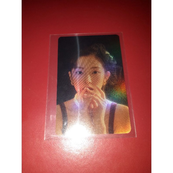 photocard irene red velvet hologram la rouge official pc irene red velvet holo la rouge official