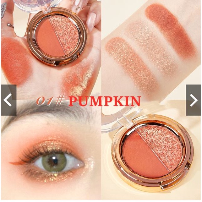 (READY &amp; ORI) Beauty Glazed 2 Color Charm Matte &amp; Shimmer Eyeshadow B118 B 118