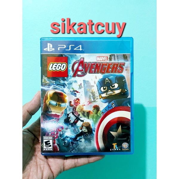 BD KASET CD BEKAS SECOND PREOWNED PS4 LEGO AVENGER MARVEL SUPERHEROS JURASSIC WORLD BATMAN 3 WORLDS 