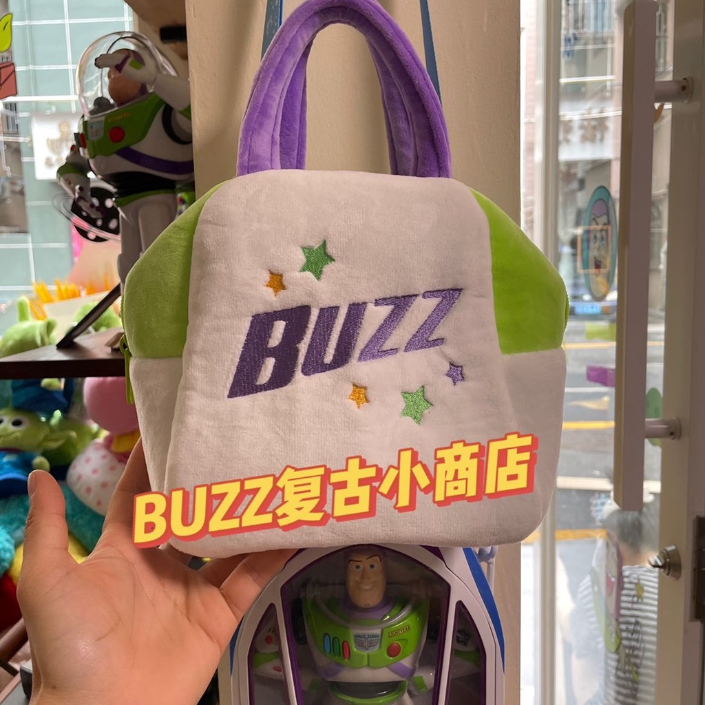 ❍✱Toy Story Buzz Lightyear Tas Tas Tangan Mewah Bordir Lucu Kartun Tas Pacar