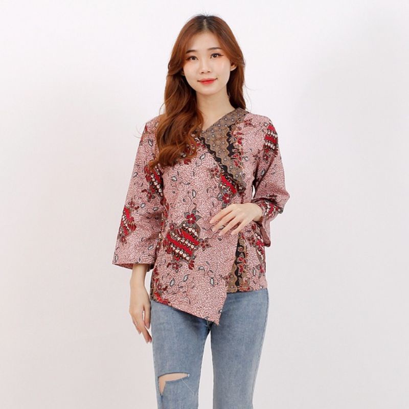 Batik wanita - Atasan blouse batik fashion wanita 187