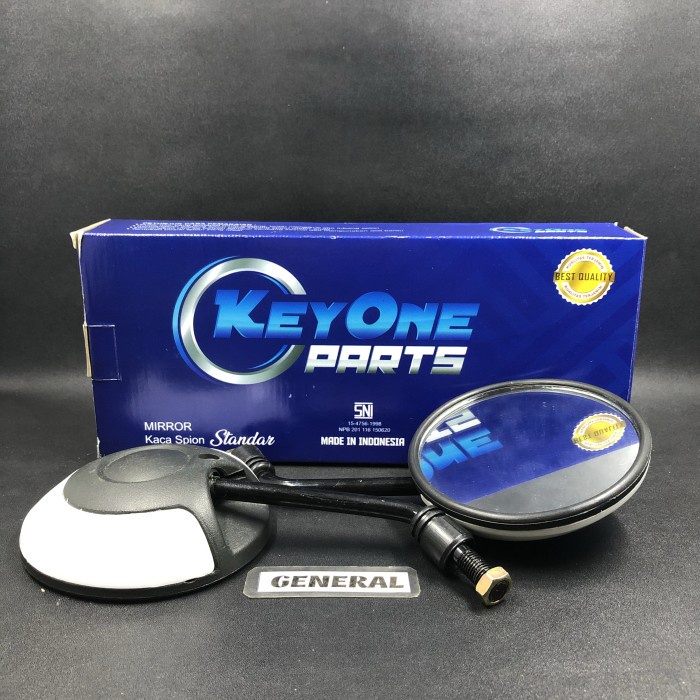 SPION STANDAR MOTOR SCOOPY PUTIH KEYONE