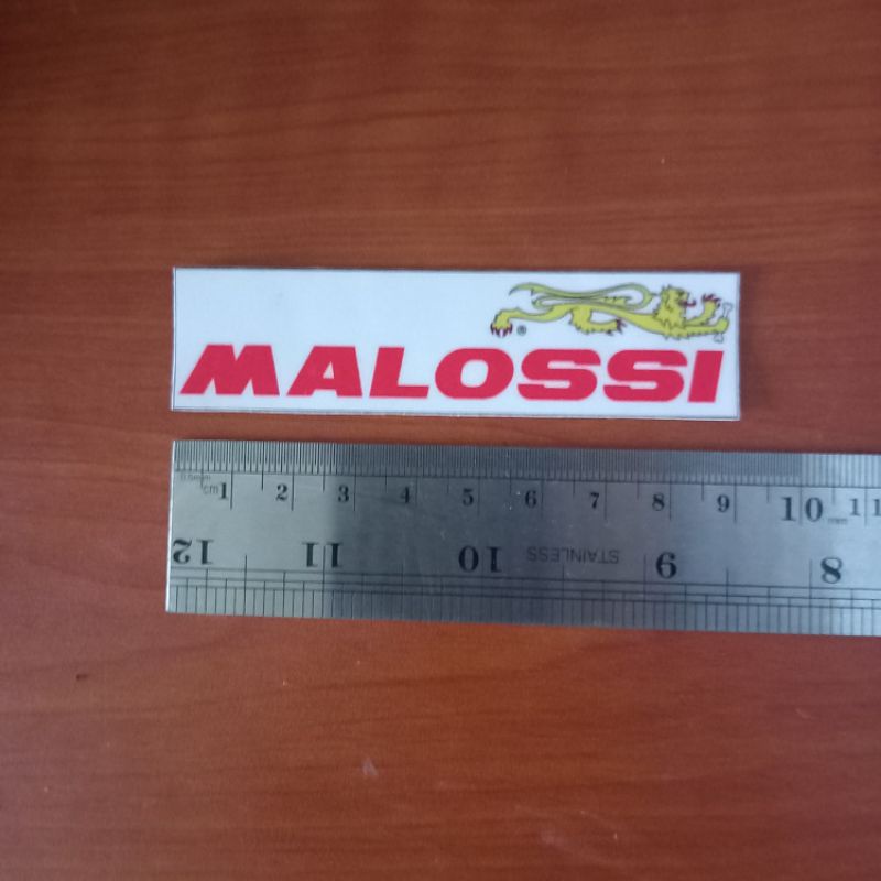 stiker vespa malossi