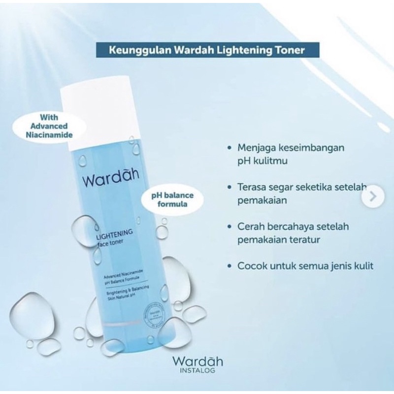 WARDAH LIGHTENING FACE TONER