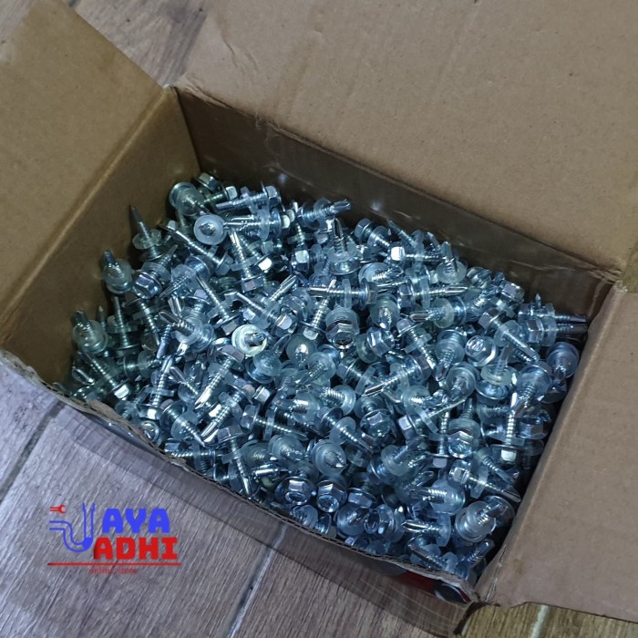 Self Driling Screw SDS Roofing Skrup (per box)