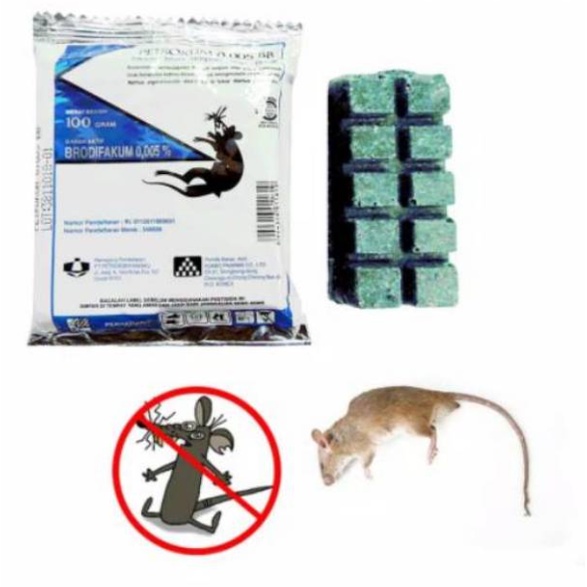 RACUN TIKUS PETROKUM MATI KERING TANPA BAU