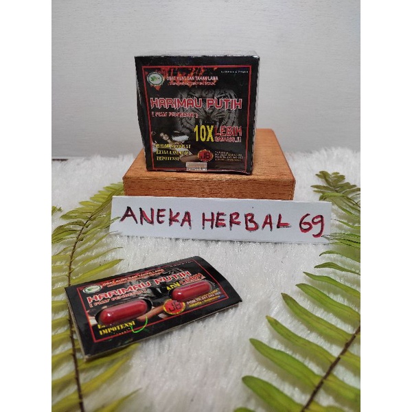 Harimau putih 10× kapsul