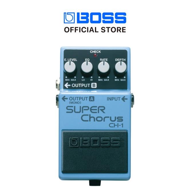 Boss Ch-1 Super Chorus Pedal Efek Stompbox