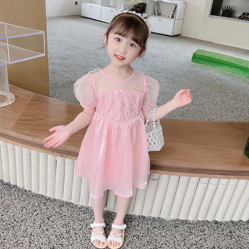 [PRINCESS KESLI] SIZE(90-140) Dress Pesta Kupu-kupu Anak Perempuan Dres Anak Cewek 1-8tahun kado Ulth anak Perempuan