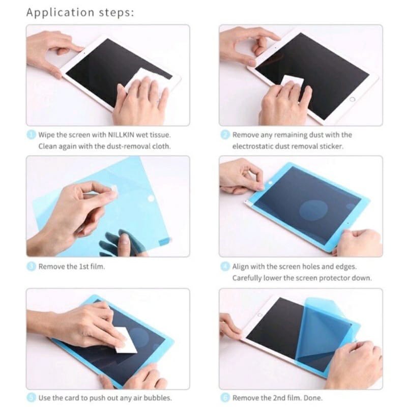 Paper Like Screen Guard Ipad 9 /8 / 7 Anti Gores Screen Protection  Ultra Thin For Ipad Gen 9 / 8 / 7 10.2 Inch Air 4 5 10.9 Inch Pro 2018 - 2021  11 Inch