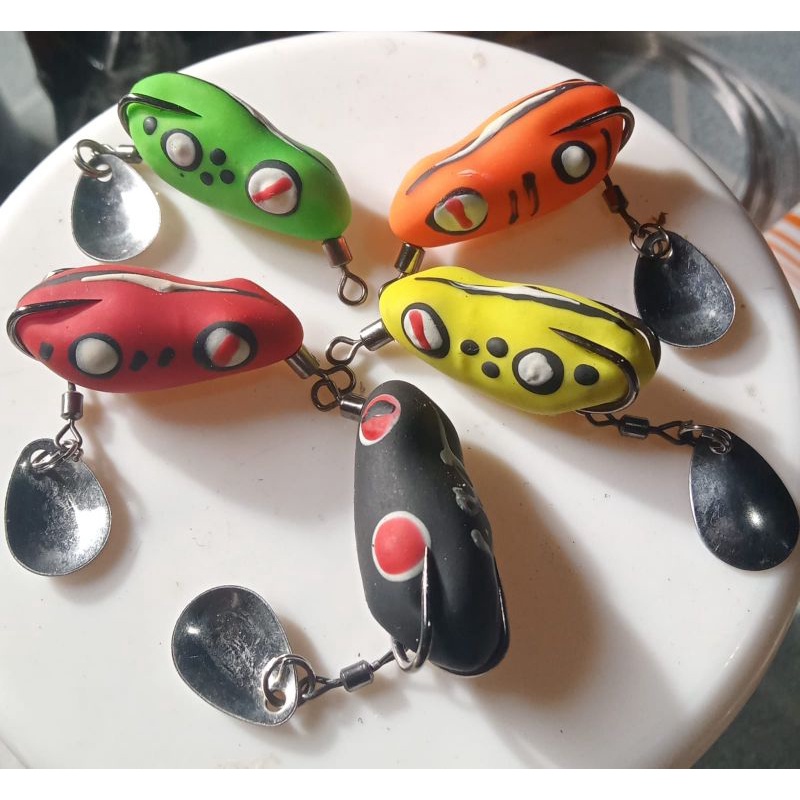 Soft frog/kodok palsu/ umpan casting gabus