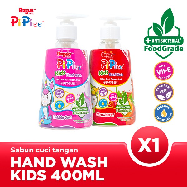 BAGUS KIDS HANDWASH BOTOL 400ML / SABUN CUCI TANGAN