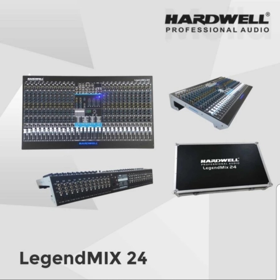 MIXER AUDIO HARDWELL LEGENDMIX 24 CHANNEL ORIGINAL
