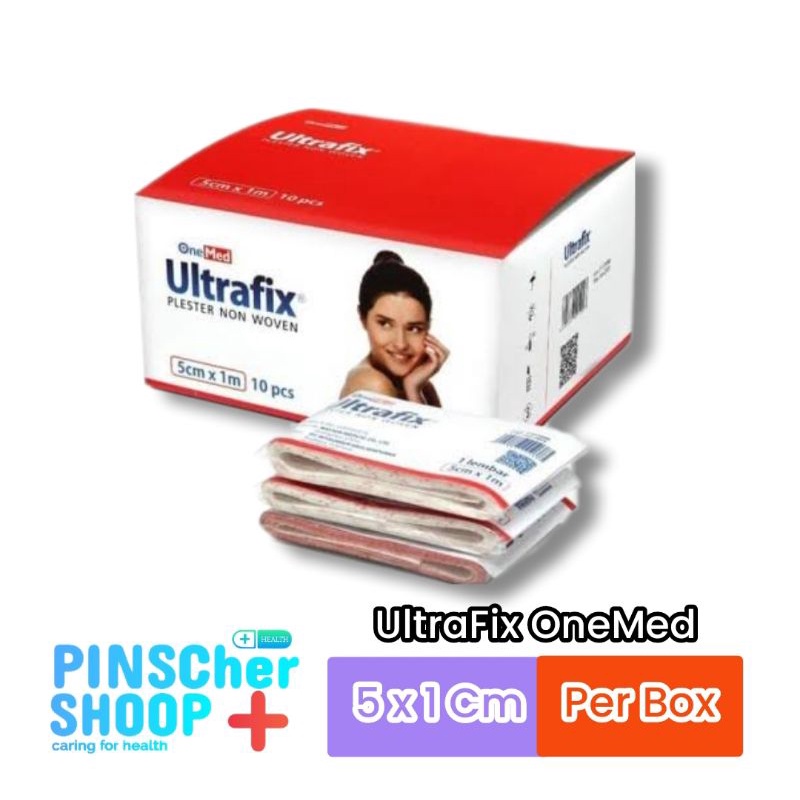 Ultrafix 5cm x 1m Onemed/ Plester Luka Isi 10 Per Box