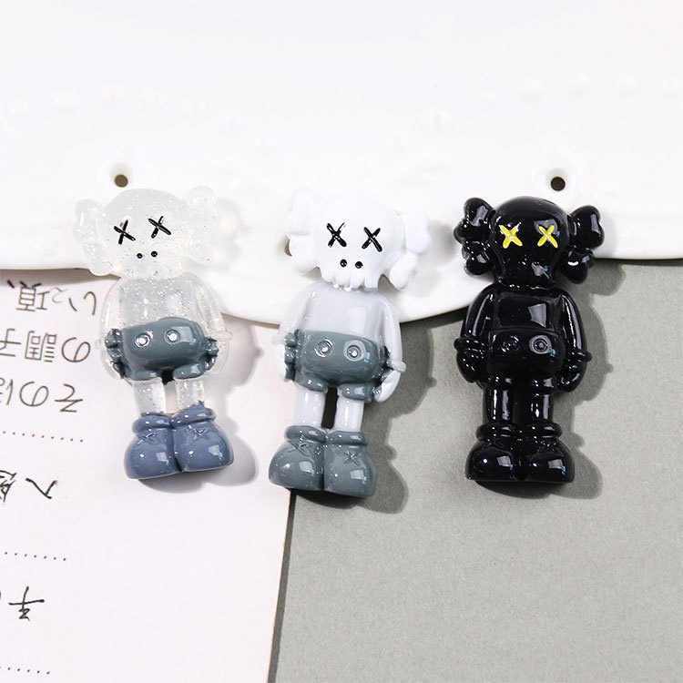 1 Pc Aksesoris Sepatu / Gelang KAWS Charms Jibz Untuk Dekorasi Pesta Anak