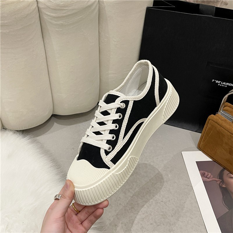 Zealo.Shoes 200 Sepatu Sneakers Kanvas Wanita Korean Style Sepatu Cewek Import Model Tali