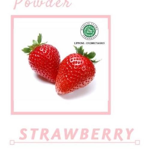 

GRATIS ONGKIR✅Itpin Strawberry Powder Premium Minuman stroberi 1kg STP|KD3
