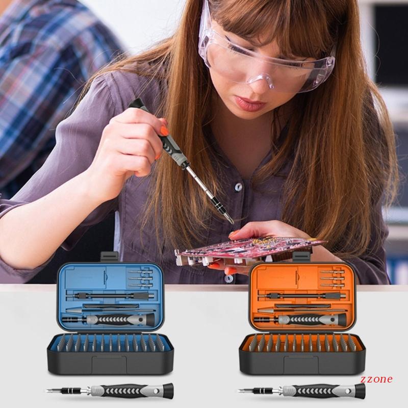 Zzz 130 in 1 Set Obeng Presisi Untuk Reparasi Handphone / Laptop / Jam Tangan