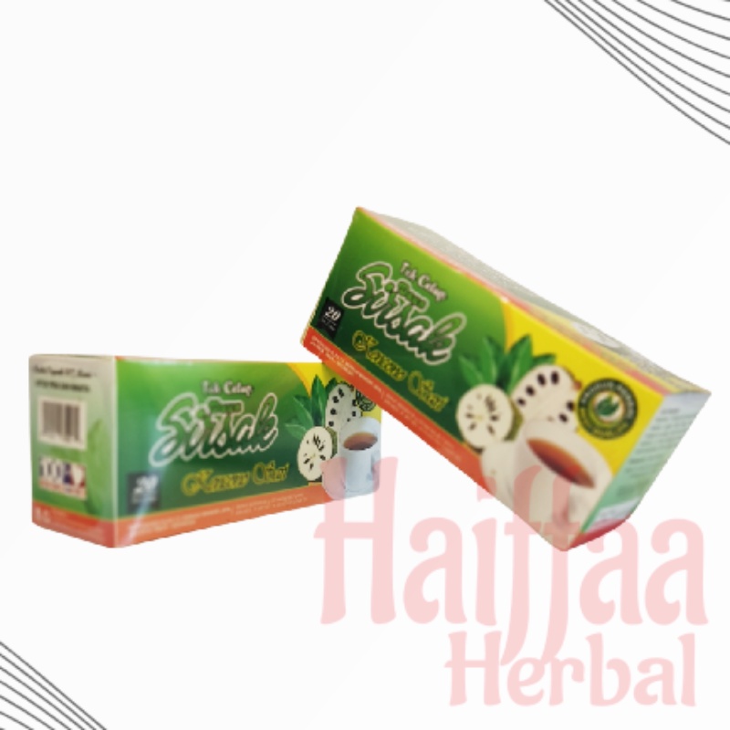 

Teh Daun Sirsak Celup Kencono Sari Teh Herbal Kesehatan Asli Original PROMO TERMRURAH