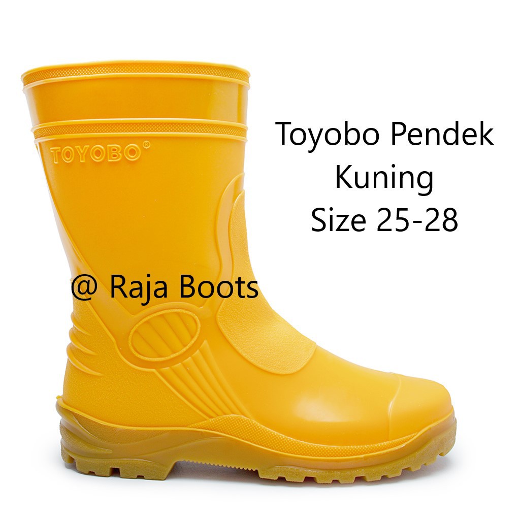 Sepatu Boot Pendek Toyobo &amp; MaxSafe Kuning