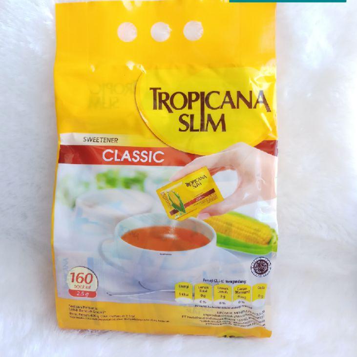 

10.10 BRANDS FESTIVAL gula tropicana slim clasic 160 sachet grosir