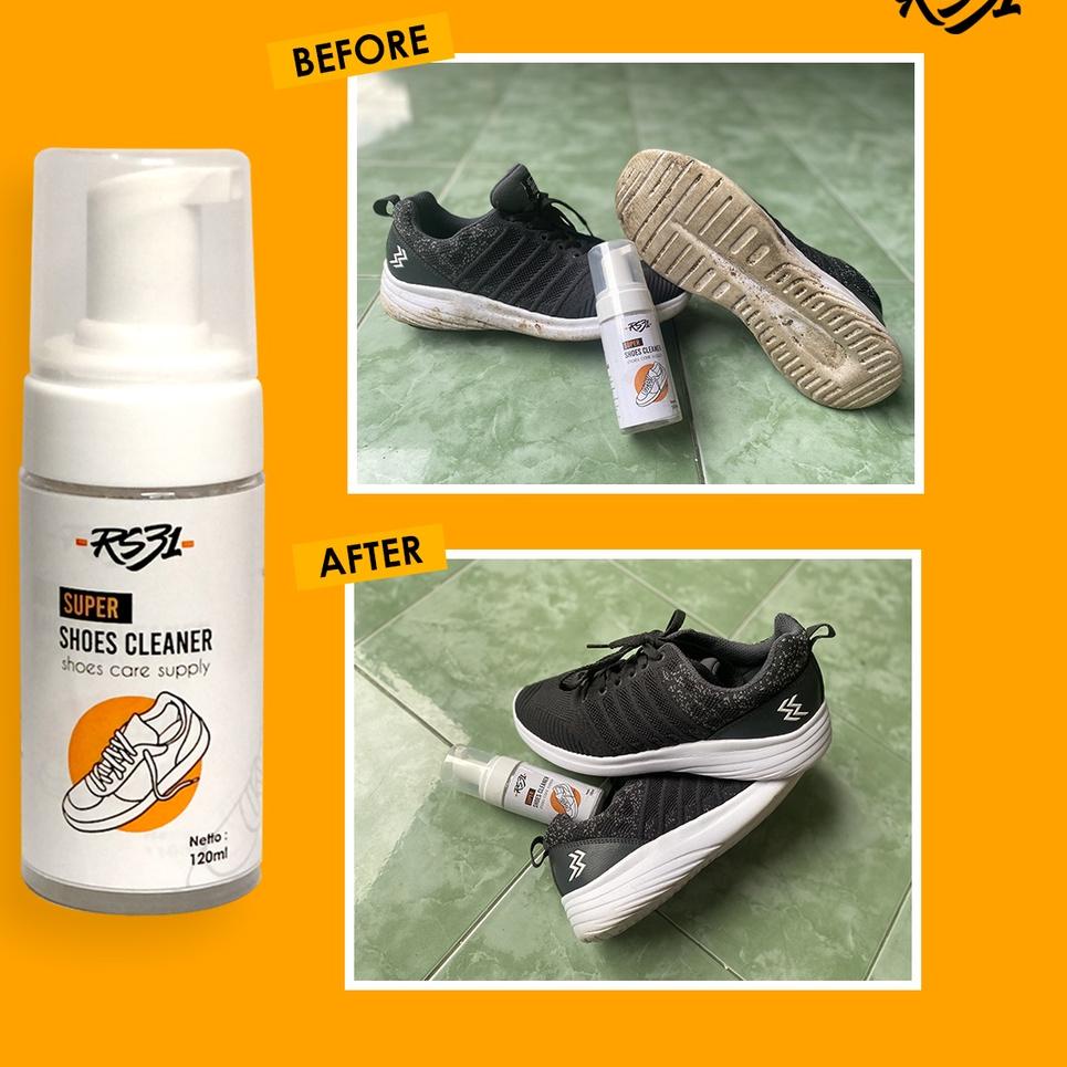 Buruan Beli N6BRL RS31 Shoes Cleaner - Cairan Pembersih Sepatu / Penghilang Noda Sepatu Kotor Memban