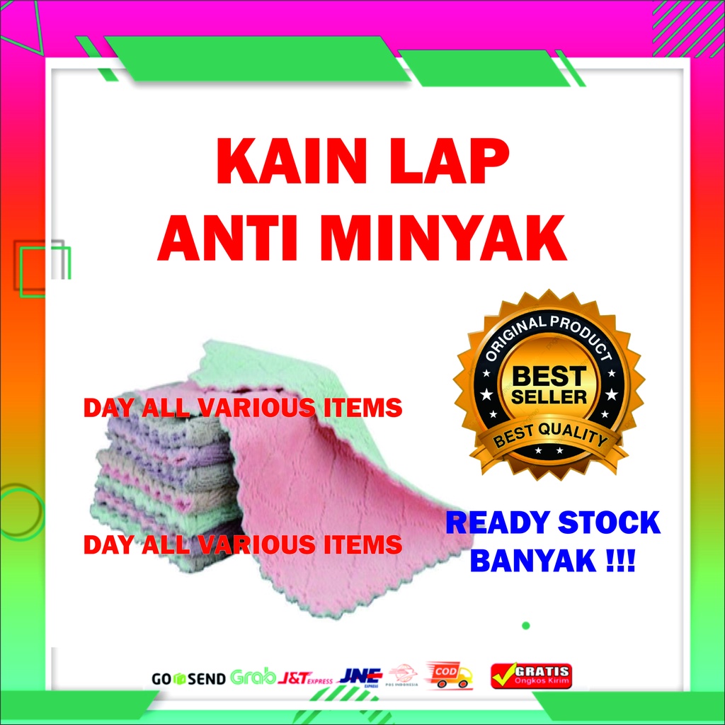 KAIN LAP ANTI MINYAK || PERALATAN DAPUR
