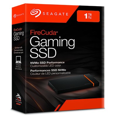 Seagate Firecuda Gaming SSD 1TB / External SSD USB-C / Garansi 5 Tahun
