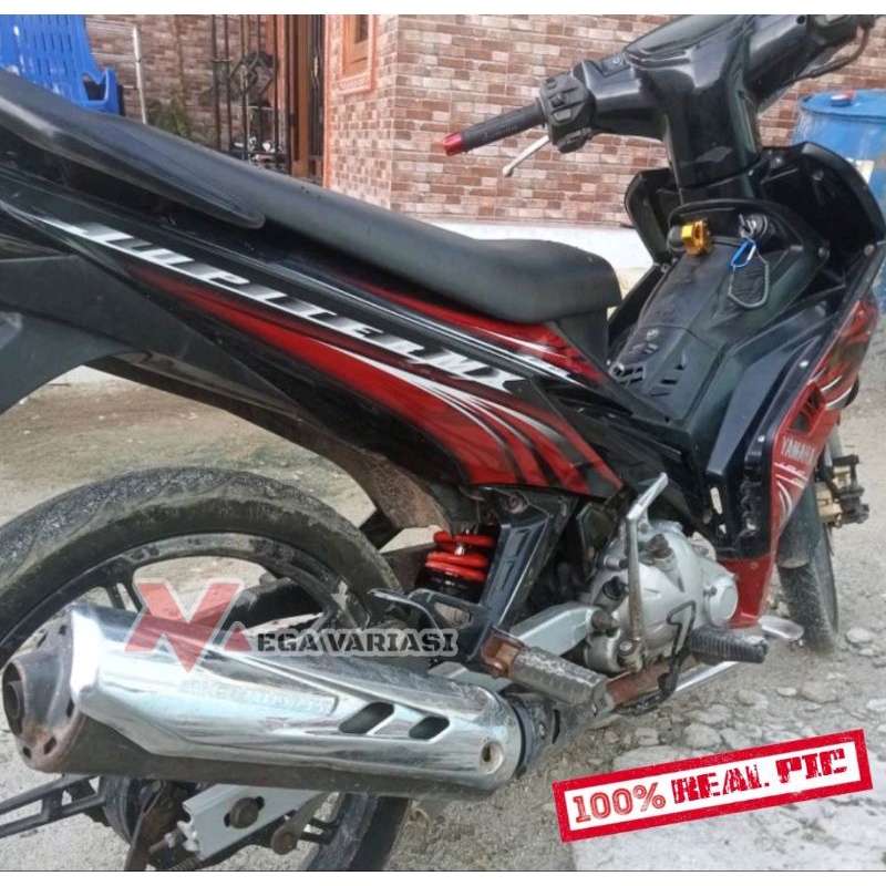 MONOSHOCK JUPITER MX SHOCK BREAKER JUPITER MX BAHAN FULL CNC BAHAN EMPUK TIDAK JEDUK DAN KERAS