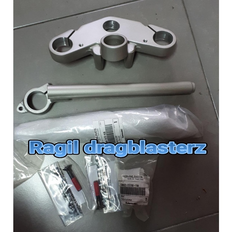 segitiga atas stang Jalu stang ninja rr old original Kawasaki
