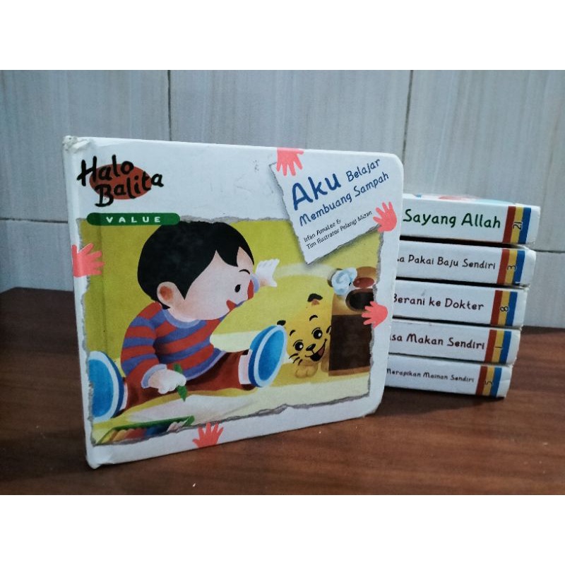 PRELOVED BUKU HALO BALITA(ECER)// HALO BALITA// BUKU MIZAN