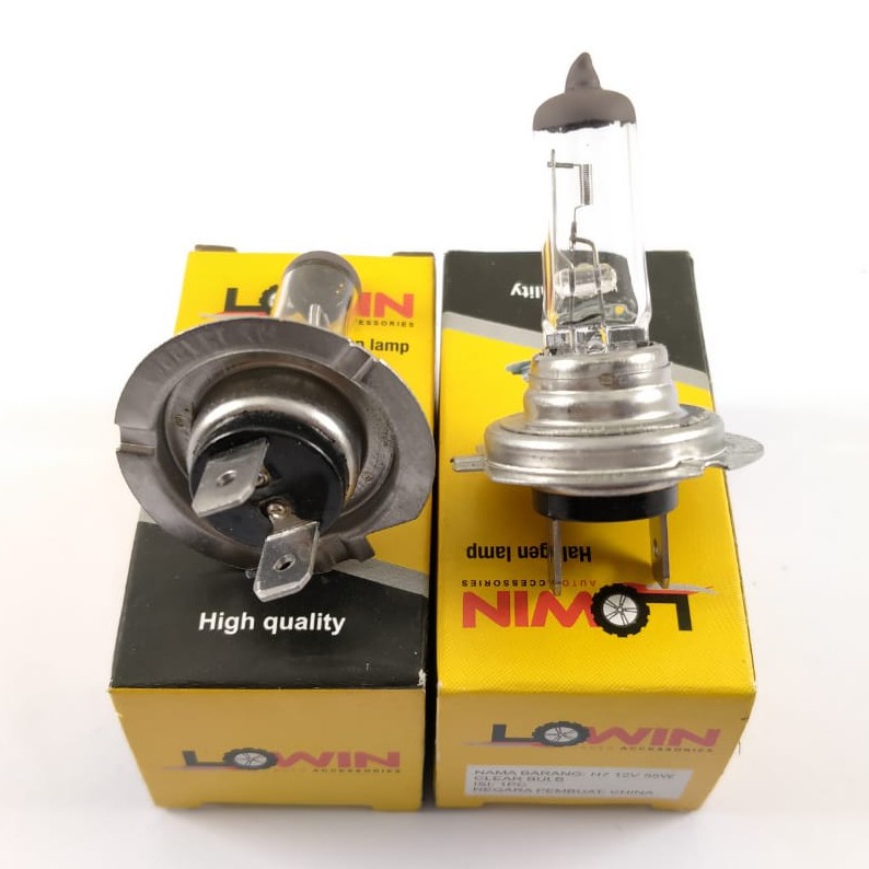 HALOGEN BULB /BOHLAM HALOGEN LAMPU MOBIL H7 12V 55 W