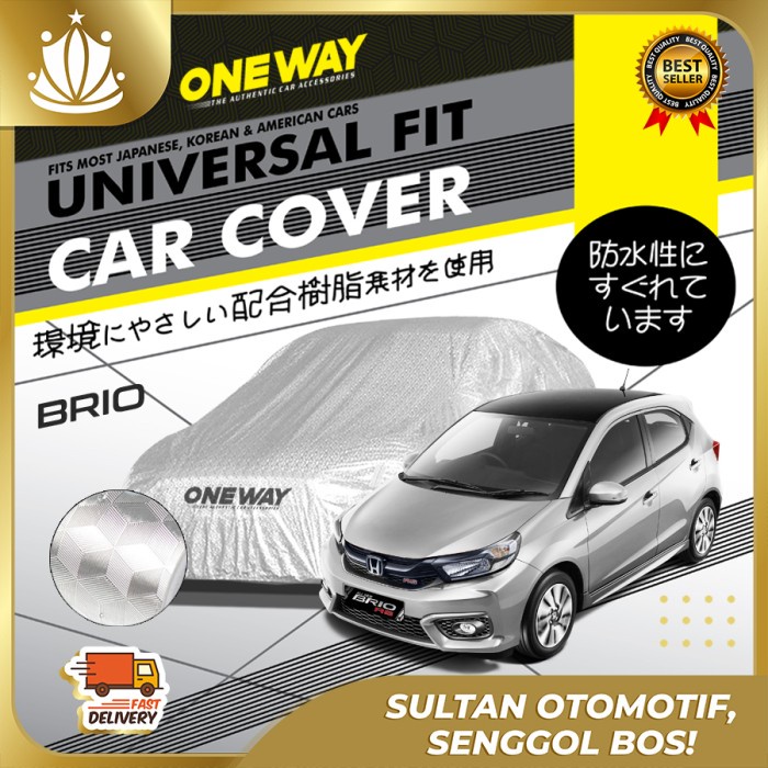 {BEKAS} Cover Sarung Mobil HONDA BRIO Triguard 3 LAPIS Waterproof No Urban Berkualitas