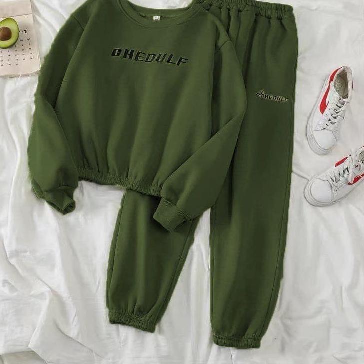 Termurah Stelan sweater GHEDULF( atasan+celana)/Setelan wanita/setelan sweater wanita