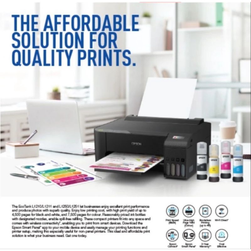 Printer Epson L1250 Wifi Epson L1250w