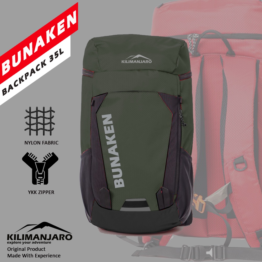 Tas Gunung Kilimanjaro Bunaken 35 L - Tas Ransel Kilimanjaro Bunaken 35L