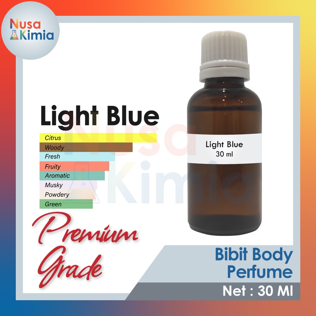 Bibit Minyak Wangi Refill Light Blue Premium Grade