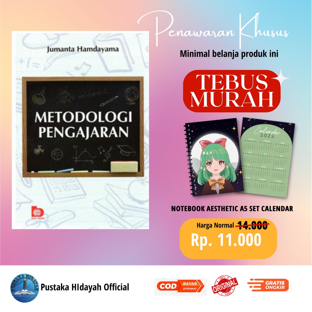 Jual Buku Metodologi Pengajaran Jumanta Buku Pendidikan Buku