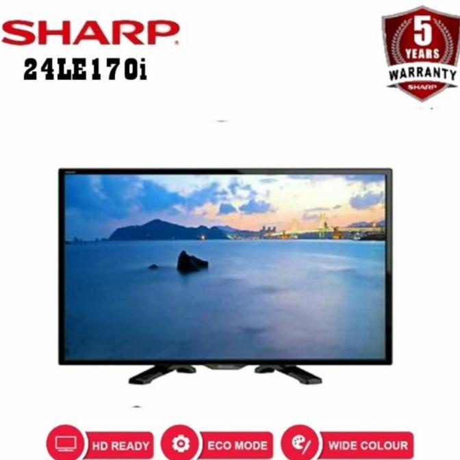 monggo] LED TV SHARP AQUOS 24" 24LE170i TELEVISI LED SHARP 24INCH + BRACKET