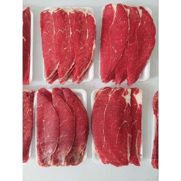 

DAGING SLICE LOW FAT / SIRLOIN SLICE / NONFAT SLICE / DAGING TERIYAKI / DAGING BBQ / SUKIYAKI