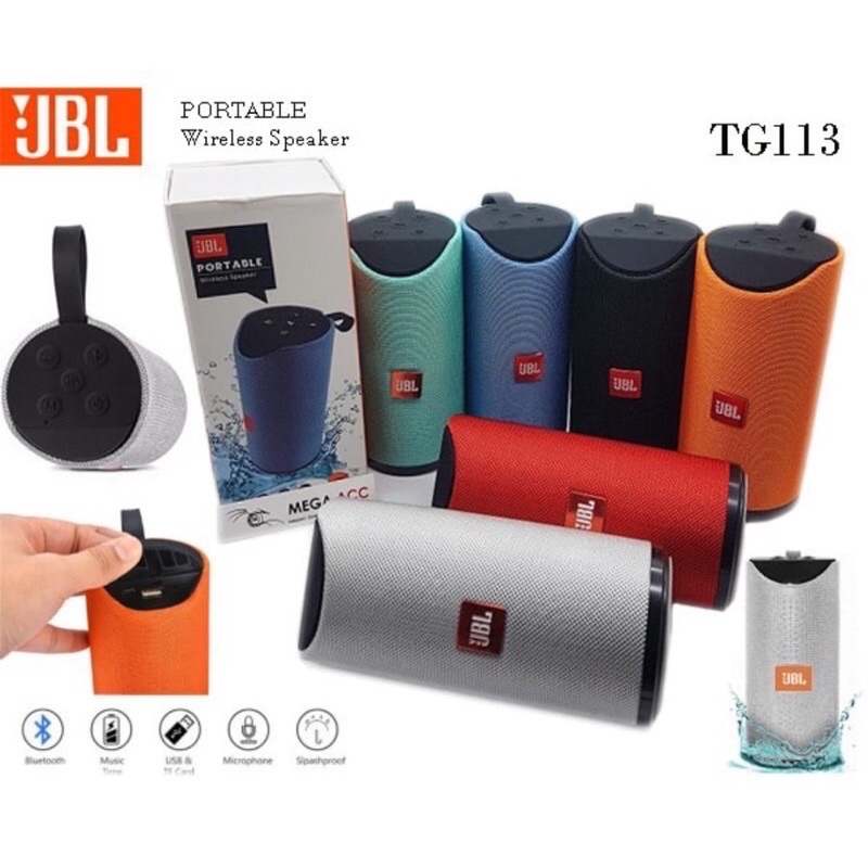 Speaker bluetooth model JBL TG-113 box music Bazz sound box music bluetooth