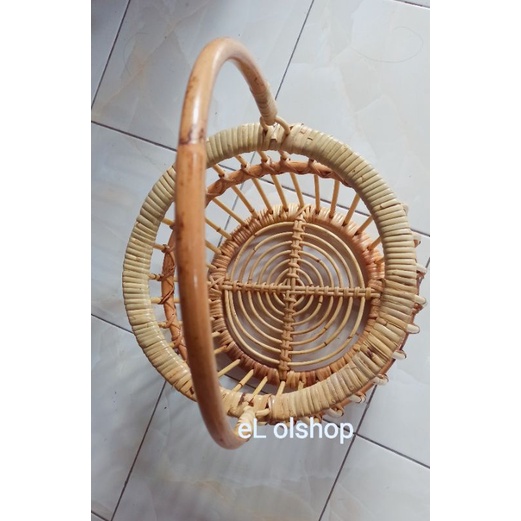 property foto baby newborn keranjang buah tempat buah rotan rattan