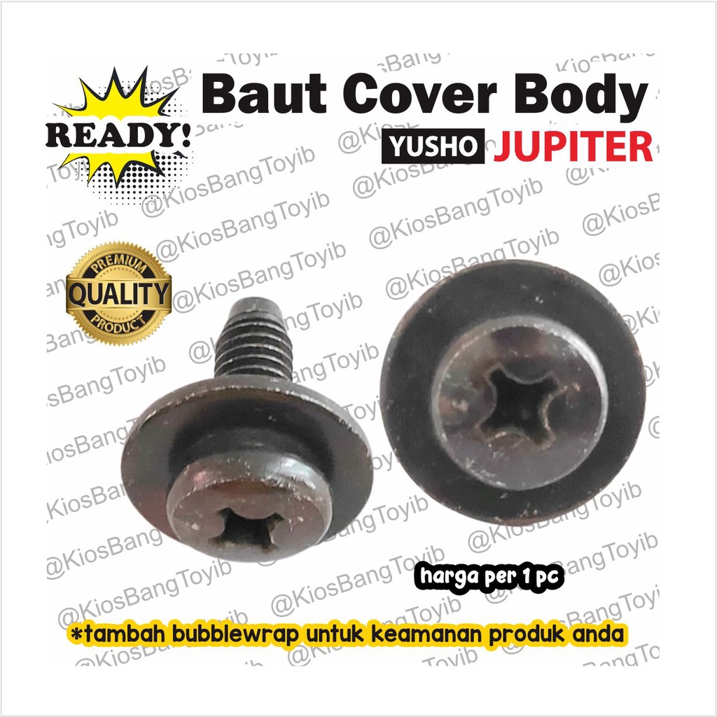 (1pc) Baut Baud Cover Body Jupiter Jup Z New Mio MX (YUSHO)