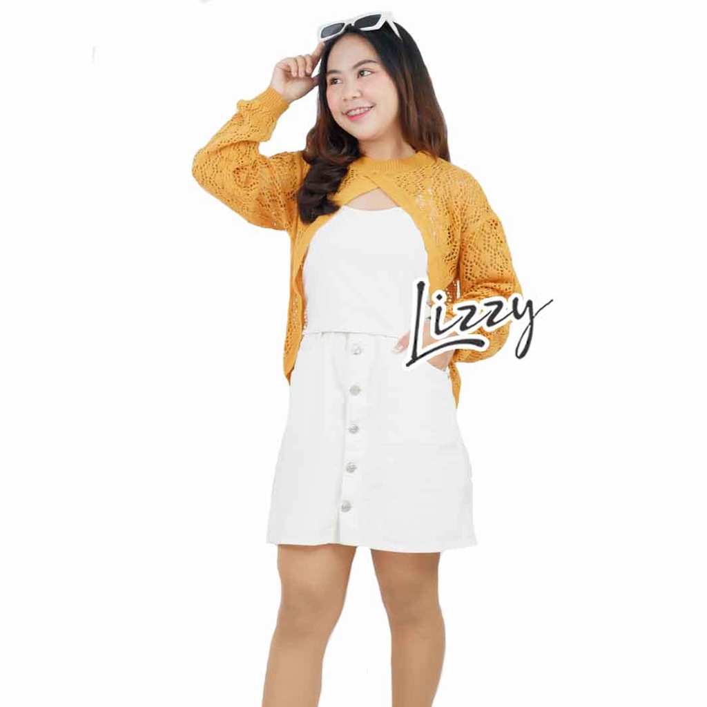 Lizzy - BLOUSE CROP ZEYA KNIT PREMIUM